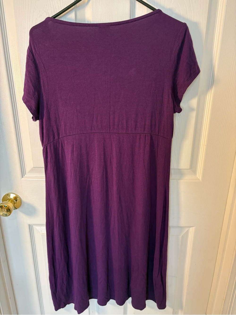 Merona Purple Cowl-Neck Midi Dress - Picture 2 of 5